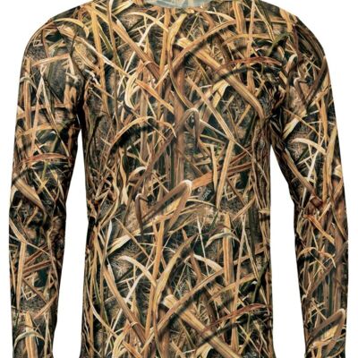 Men's Oxford Performance Camo Print Long Sleeve T-Shirt Thumbnail