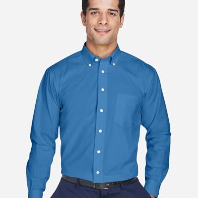 Men's Crown Collection® Oxford Woven Dress Shirt Thumbnail