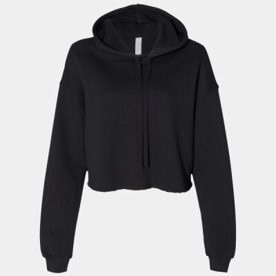 Women's Crop Fleece Hoodie Thumbnail